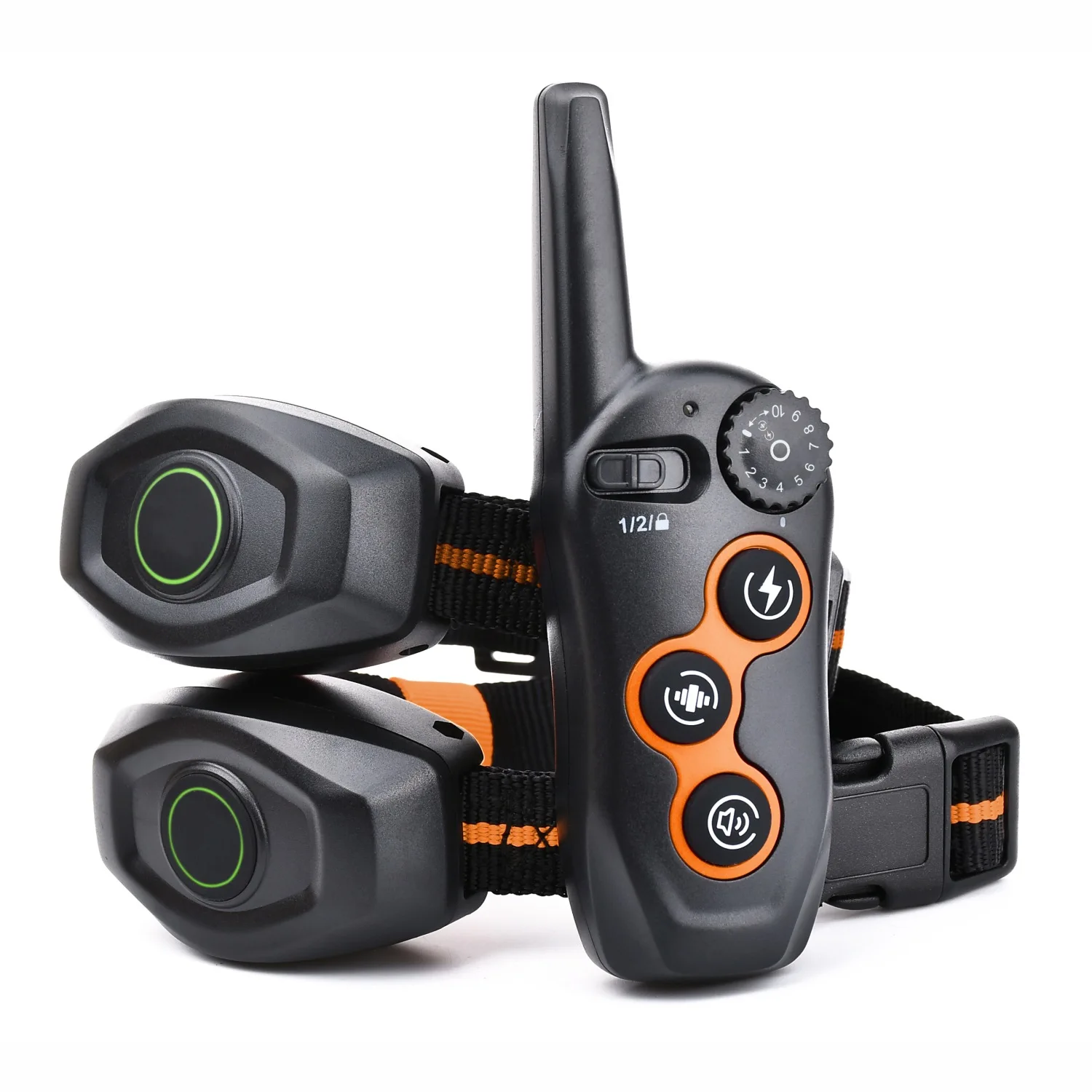 Rechargeable Electric Shock Collar IPX7 Waterproof Dog Training Collar with Remote Dog Shock for Large Medium Small dog trainer