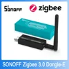 SONOFF Zigbee Dongle-E 3.0 USB Dongle Universal ZigBee Gateway via ZHA or Zigbee2MQTT Support SONOFF ZBMINI S26ZBR2 SNZB 1