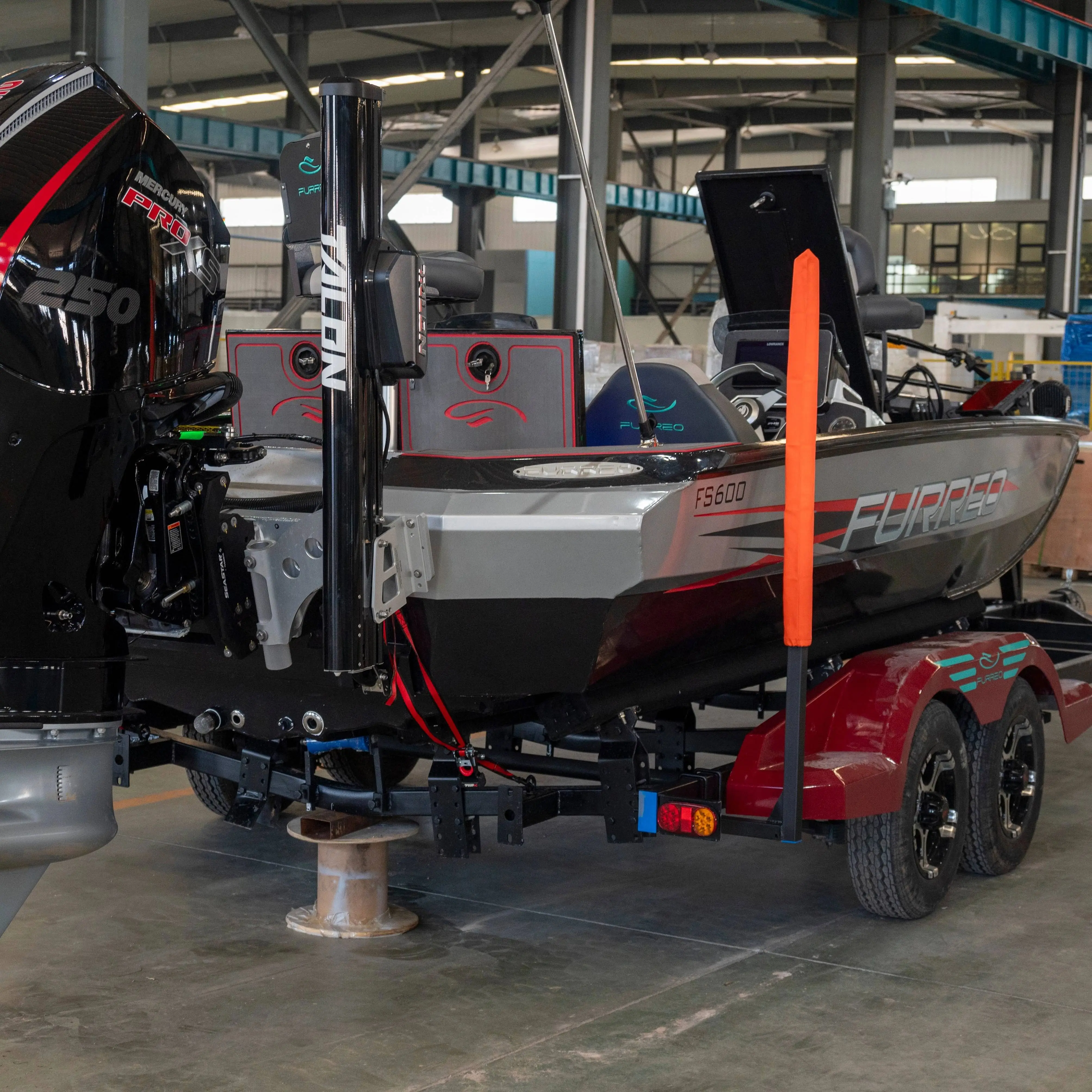 Best Sale aluminum fishing boat bass fishing boat 12ft aluminium with 7 hp