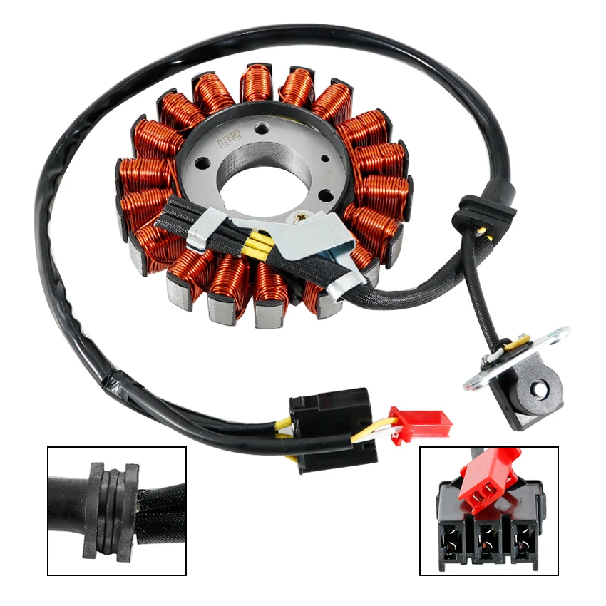 오토바이 점화 코일 엔진 고정자 혼다 NSS250 NSS250EX NSS250S NSS250Z NSS250X Forza 250 MF10 OEM:31120-KVZ-632에 적합