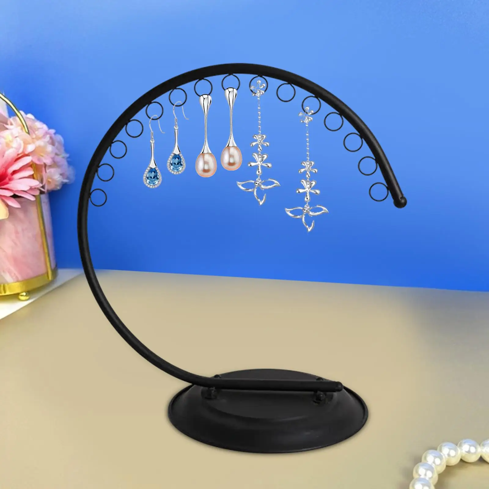 

Iron Lingerie Display Stand Underwear Rack Hanger Black Props Retail Display Simple Holder