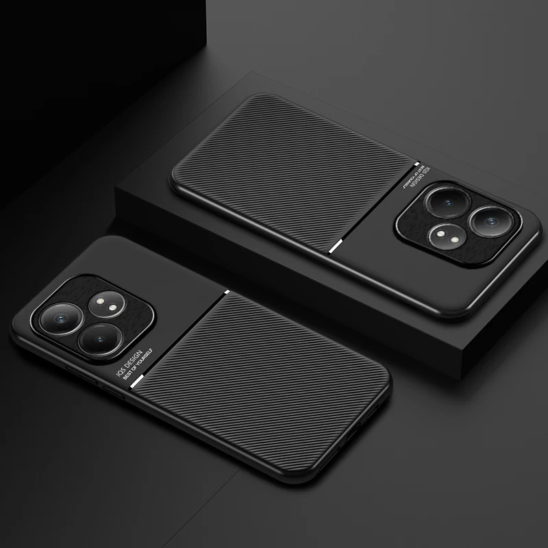 ShockProof Magnetic Leather Soft Frame Phone Cover