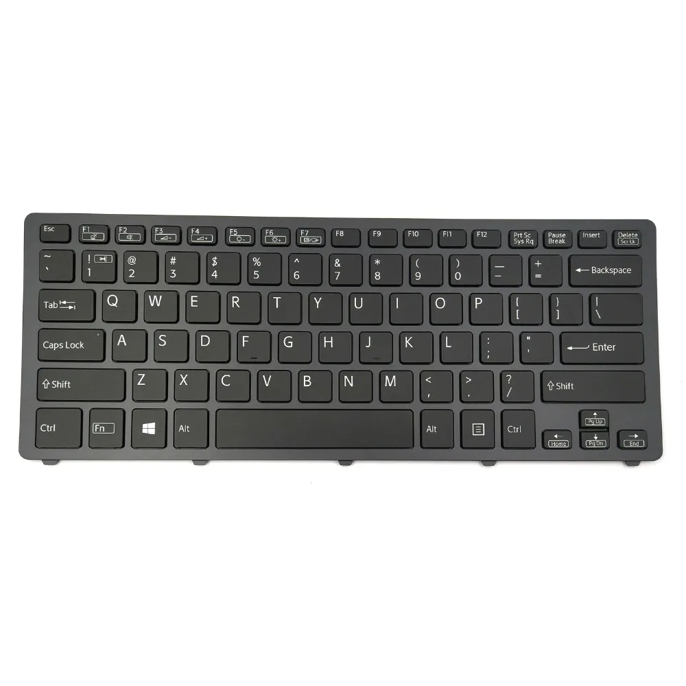 

Новая клавиатура для ноутбука Sony VAIO SVF14N1E2R SVF14N1E4R SVF14N1J2E SVF14N1J2R SVF14N1L2R SVF14N1N2E черная с подсветкой