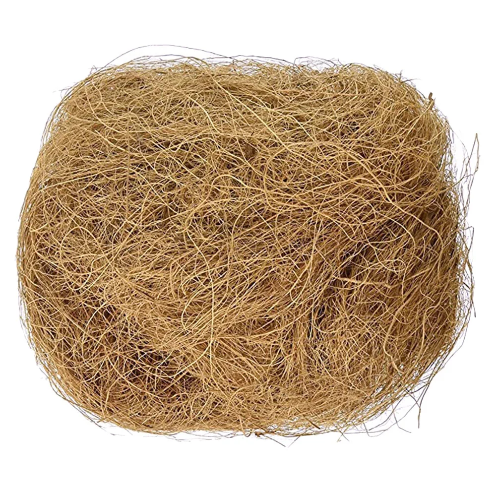 

1 Bag Coconut Fiber Carpet Palm Fiber Breathable Coconut Fiber Birds Bedding Coconut Fiber