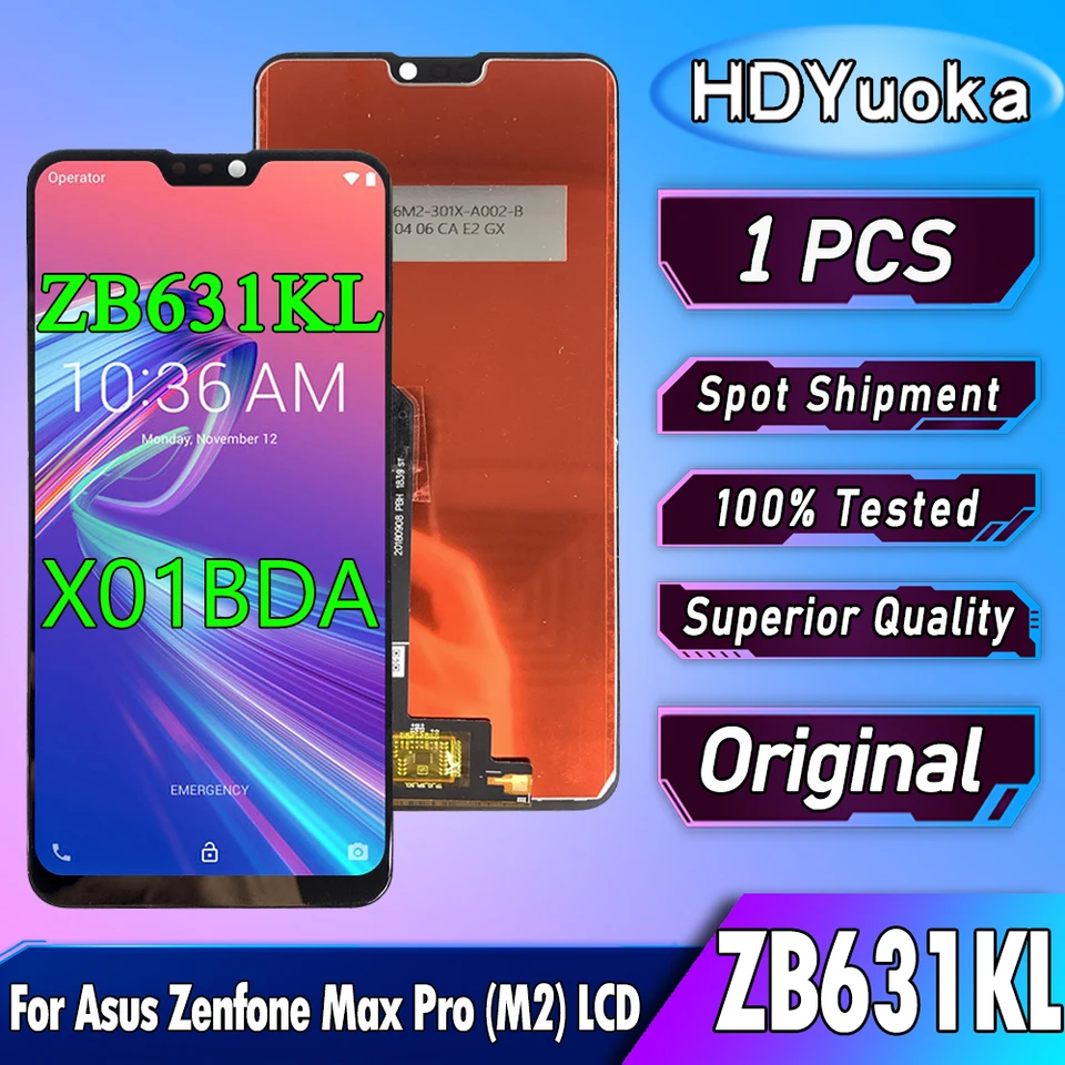 Verre Trempé Pour ASUS Zenfone Max Pro M2 Et Max M2 – Neuf