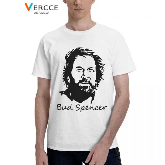 Bud Spencer Legend T Shirt Cotton High Quality Tees Customized Clothing  Mens Women T Shirt Gift - AliExpress