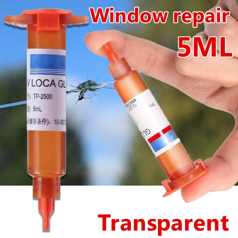 5ml/10ml Optical Glue Windshield Repair Adhesive No Trace Glass Repair