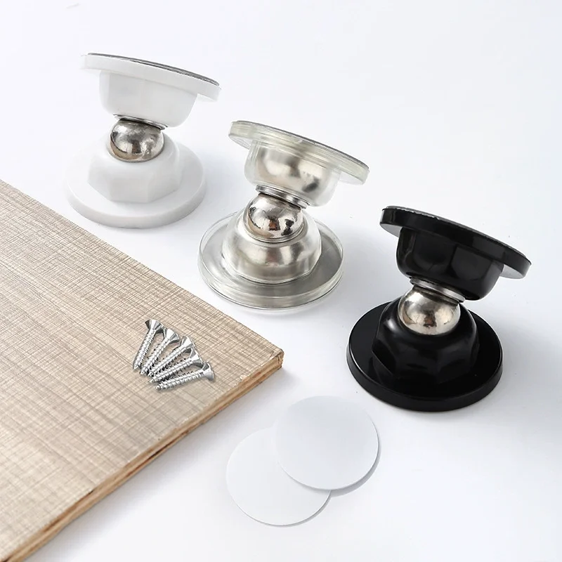 Silicone Anti-collision Door Suck Hotel Household Strong Magnetic Strong Mute Touch Stall Stopper