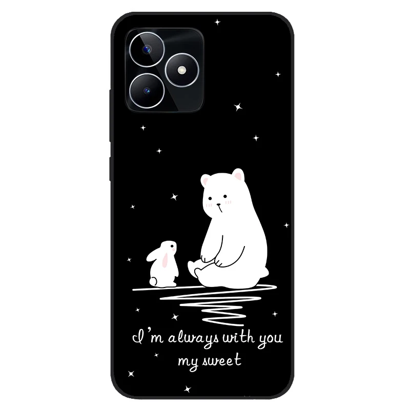 Soft TPU Silicone Protective Back Cover - Fashionable Phone Case