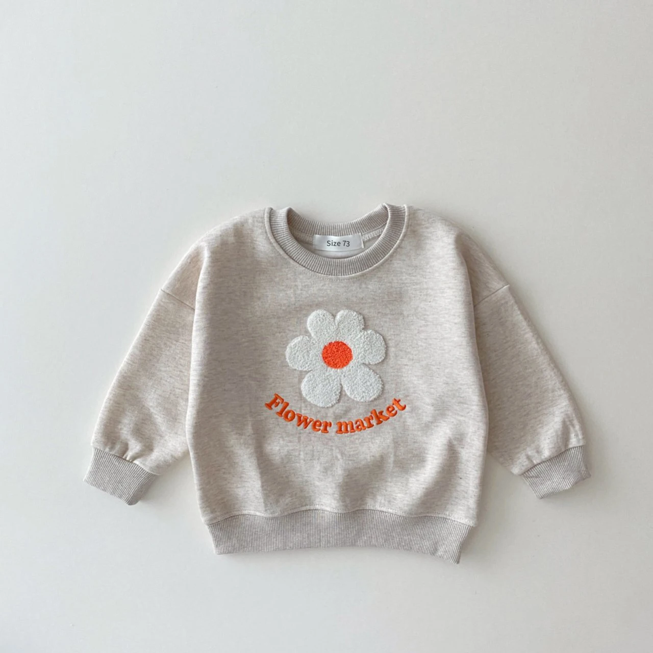 Korea Girls Organic Cotton Sweatshirt Pants 2 Pcs Set Toddler Girl Clothes Set kids clothing set girls clothing set kids sweatshirt set