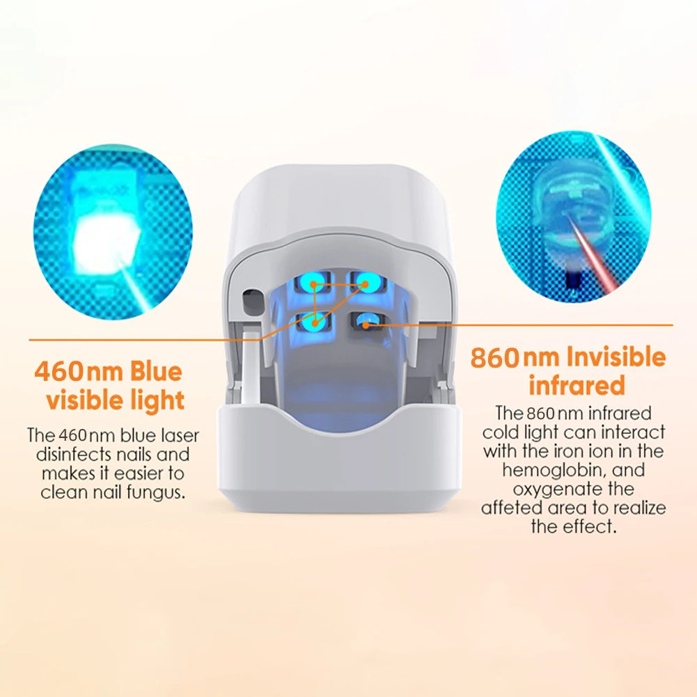 Repair Nail Fungus Laser Treatment Device Nail Fungal Essential Oil Toenail Fingernail Onychomycosis Serum Toe Cure Effectively nail fungus remover laser therapy pen