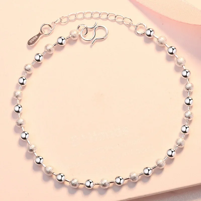 2025 Silver Beautiful Stars Bracelets for Women Girl Party Wedding