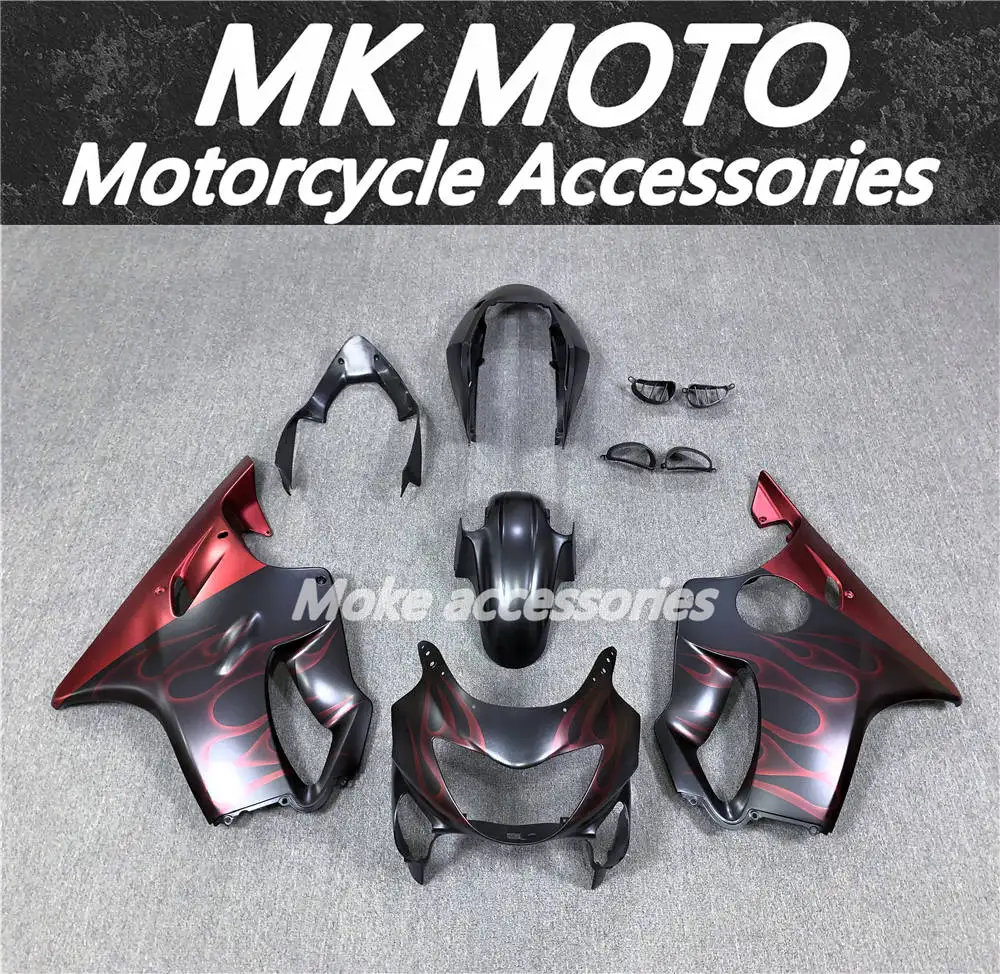 

Motorcycle Fairings Kit Fit For Cbr600f F4 1999 2000 Bodywork Set High Quality Abs Injection Black Red Flame
