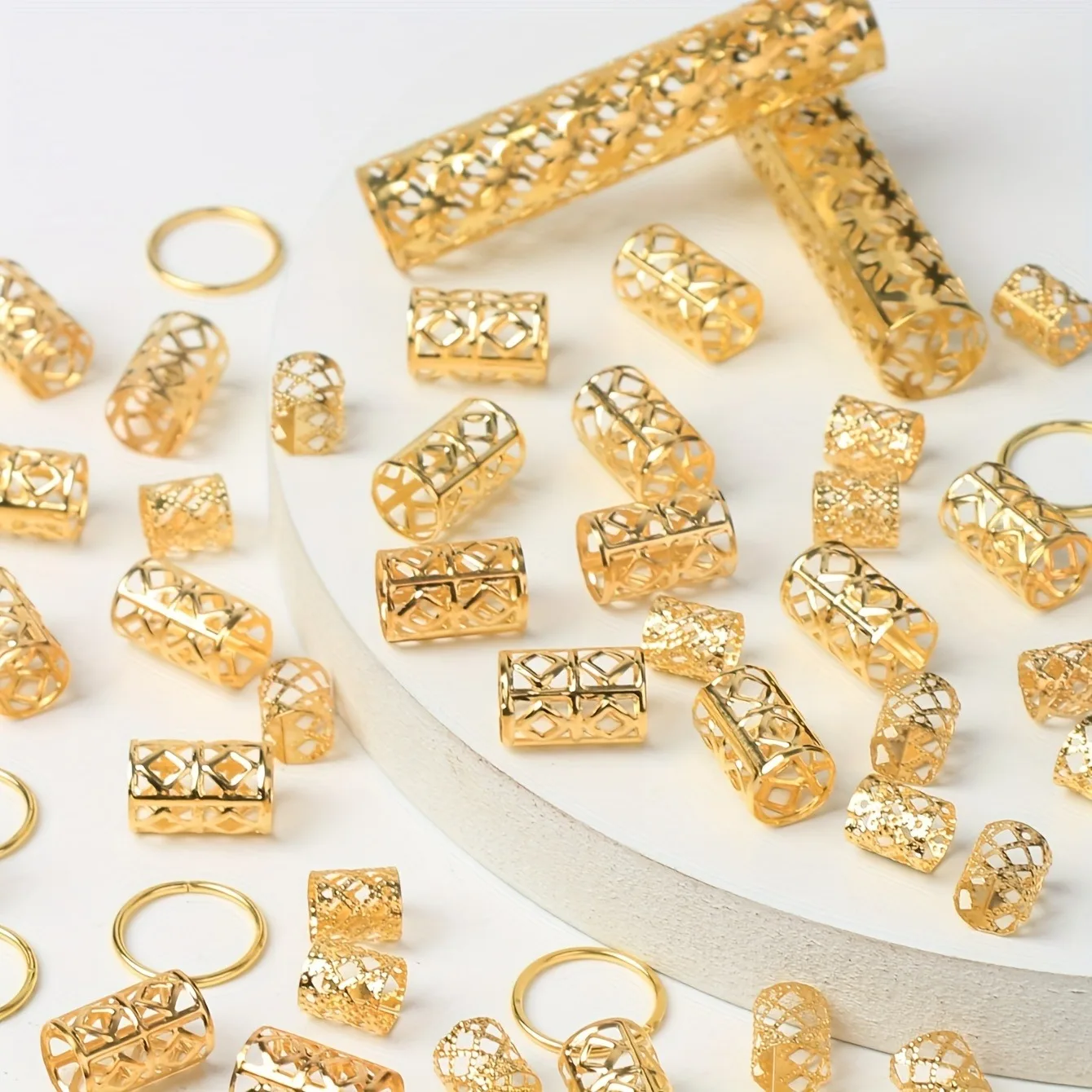 31 قطعة الأصفاد ضفائر الشعر ، سحر الشعر Dreadlock...