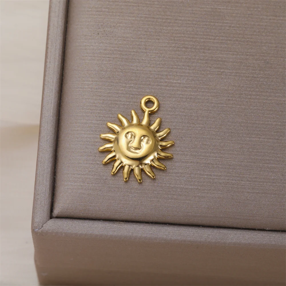 My Shape Mini-Sonnenanhänger für DIY-Armbänder, Edelstahl, kleine Sonnenverbindungsanhänger, Verbindungsanhänger für die DIY-Schmuckherstellung – Detail 29