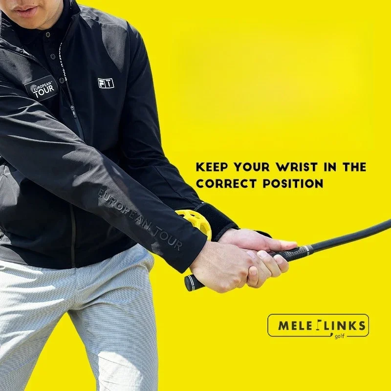 Swing Trainer Golf Sport Swing Trainer Outdoor Beginner Corrector Golden Wrist Left-Hand Set Wrist Fixator Sports Equipment