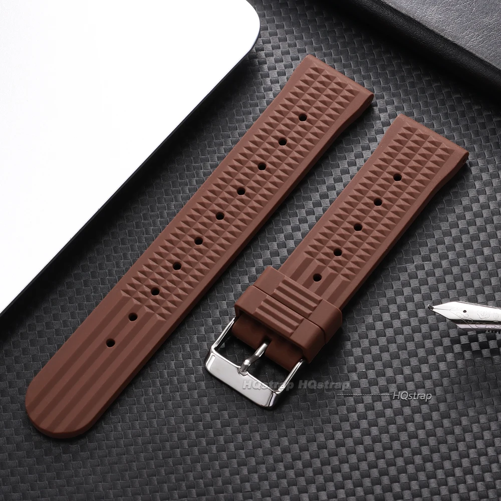 Deluxe Silicone Waterproof Watchband Replacement Strap