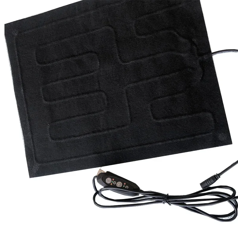 Safety USB Warm Paste Pads Washable Winter Heating Warmer Pad Dog Cat Bed Heat Pad Pet Reptile Heating Warmer pet heated mat