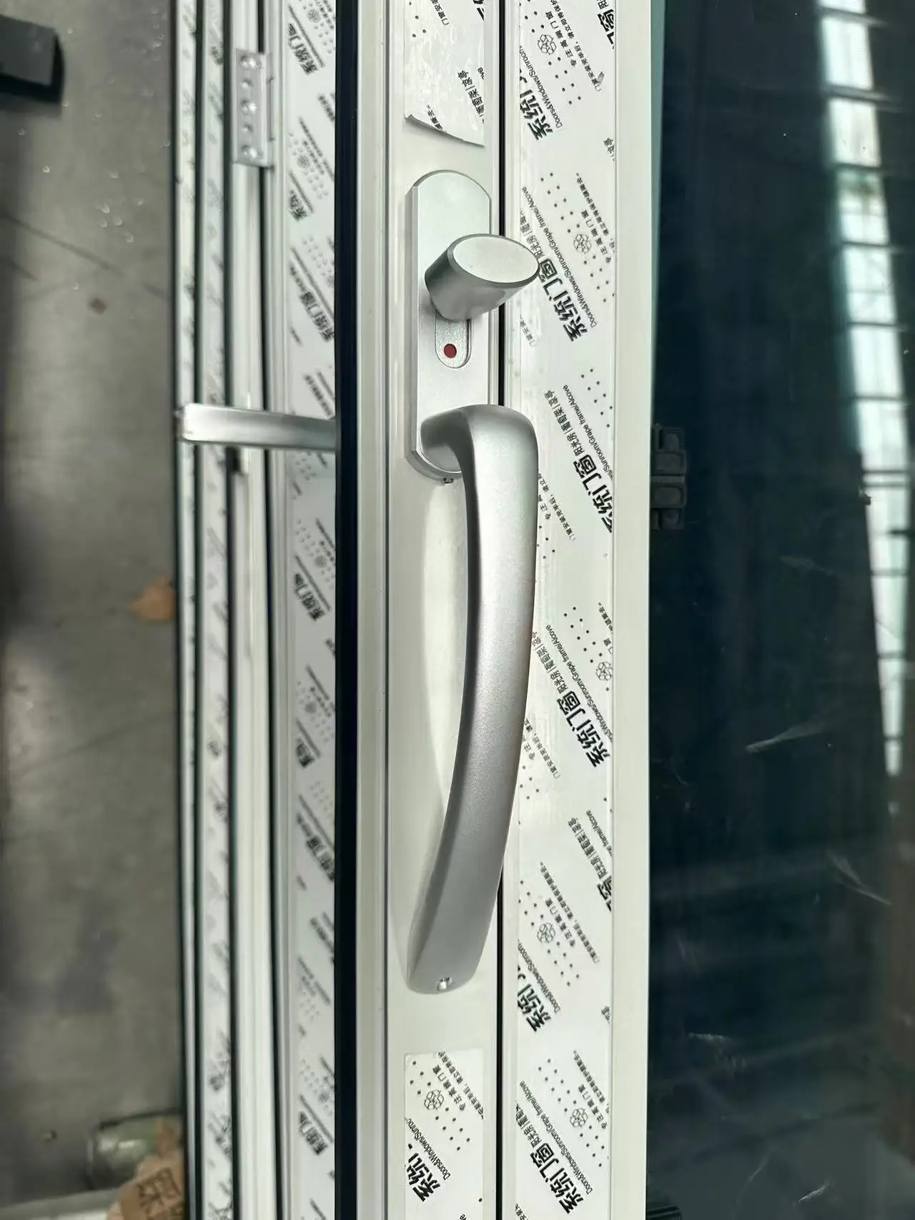 CFR customize 10*8 exterior sliding patio bi folding door balcony doors aluminum bi-fold accordion door aluminum bifold