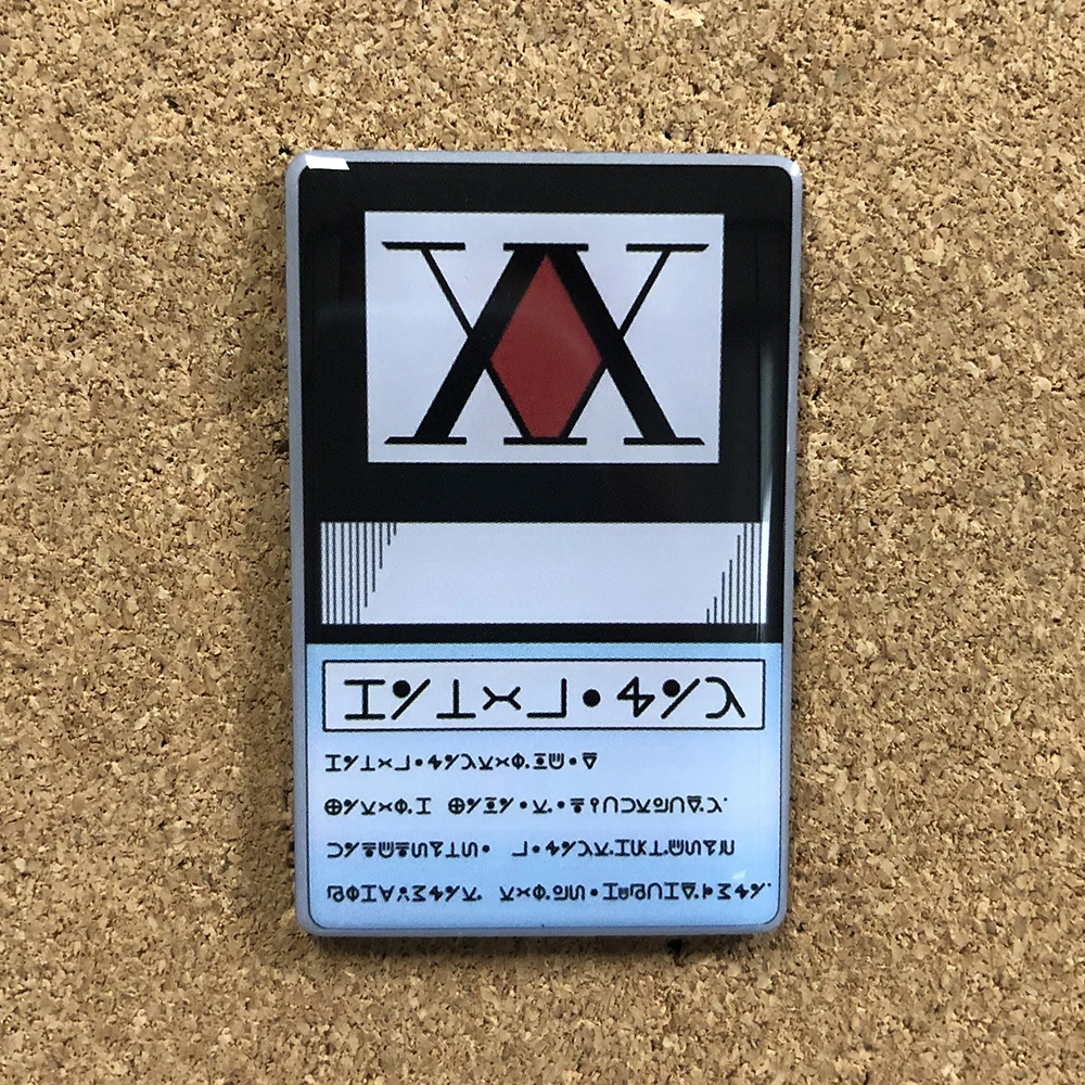 Hunter X Hunter License Card Lapel Pins For Backpacks Pin Brooch For Clothes Briefcase Badges Backpack Gift Cosplay Japan Anime Brooches Aliexpress