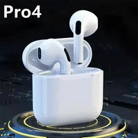 Pro4 TWS Bluetooth Headphones 9D Stereo Wireless Earphones InEar HiFi Earbuds HandsFree Headset With Microphone For Xiaomi 2