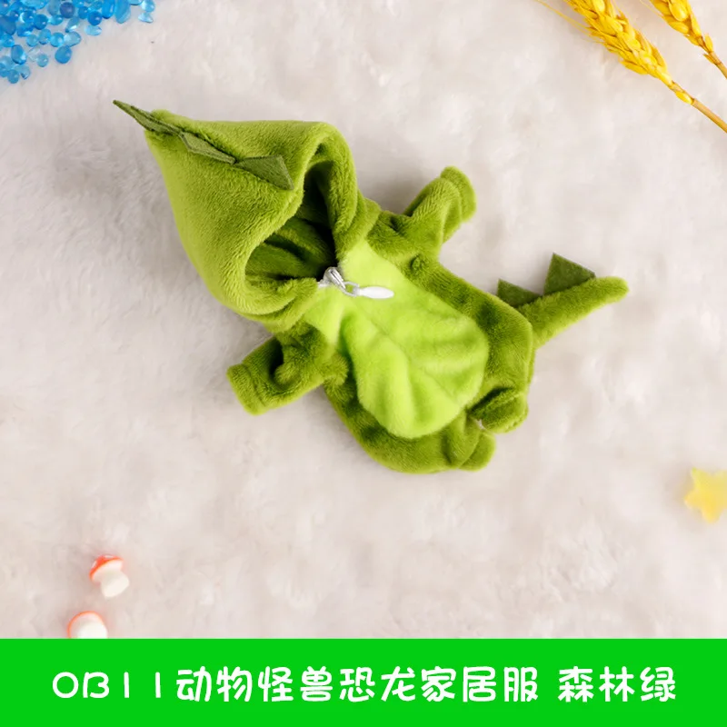 New Cute Dinosaur Animal Monster Doll Clothes For Ob11 obitsu 11 Molly Gsc 1/12 BJD Doll Accessories Clothing BJD Baby Clothes 5