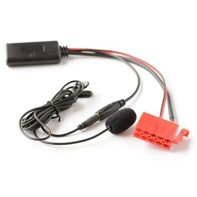 

Car AUX Bluetooth 5.0 Audio Cable Adapter+MIC For Benz Special By Abaecker BE2210 BE1650