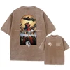 Darc Wolves Sport Vintage Washed T Shirts Gym Bodybuilding Oversized Men Clothing Summer Fitness TEE Workout Darc Sport T-shirts 4