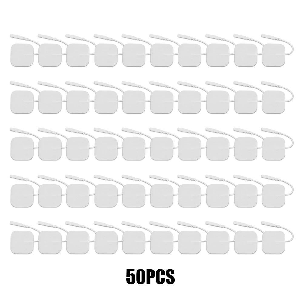 Reusable Self-Adhesive EMS Muscle Stimulator Pads - Non-Woven Fabric Massager Stickers