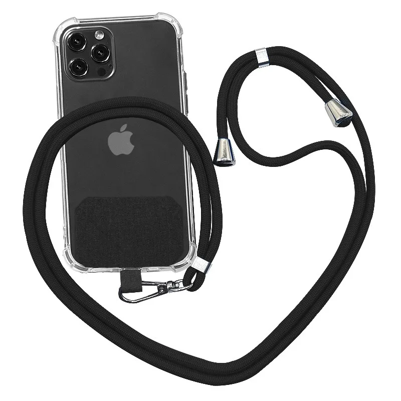 Vibrant Adjustable Phone Lanyard with Anti-Lost Neck Strap and Patch