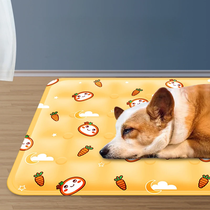 Summer Cooling For Cats And Dogs Indoor And Outdoor Pet Ice Mats Dog Mats Summer Cat Ice Good Booking Mats Multiple Colors_voghion.com