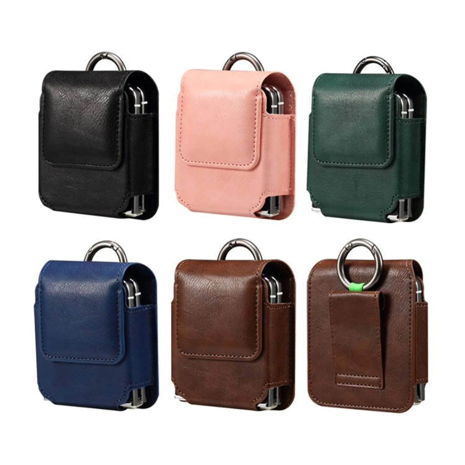 Luxury Leather Belt Clip Case