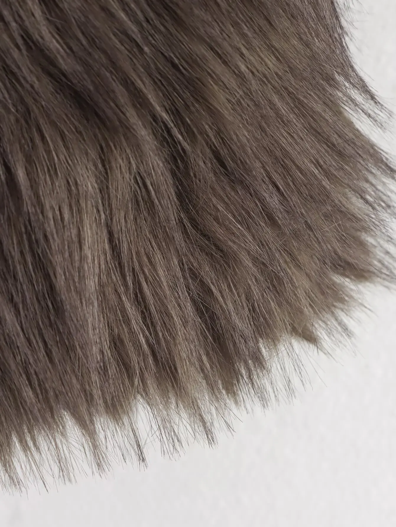 HH 2026 Eleganter Damen-Wintermantel mit Langen Ärmeln, Loser Revers-Kragen, Einknopf-Jacke mit Kunstfell-Effekt, Lässiger Warmer Streetwear-Mantel für Frauen – Detail 11