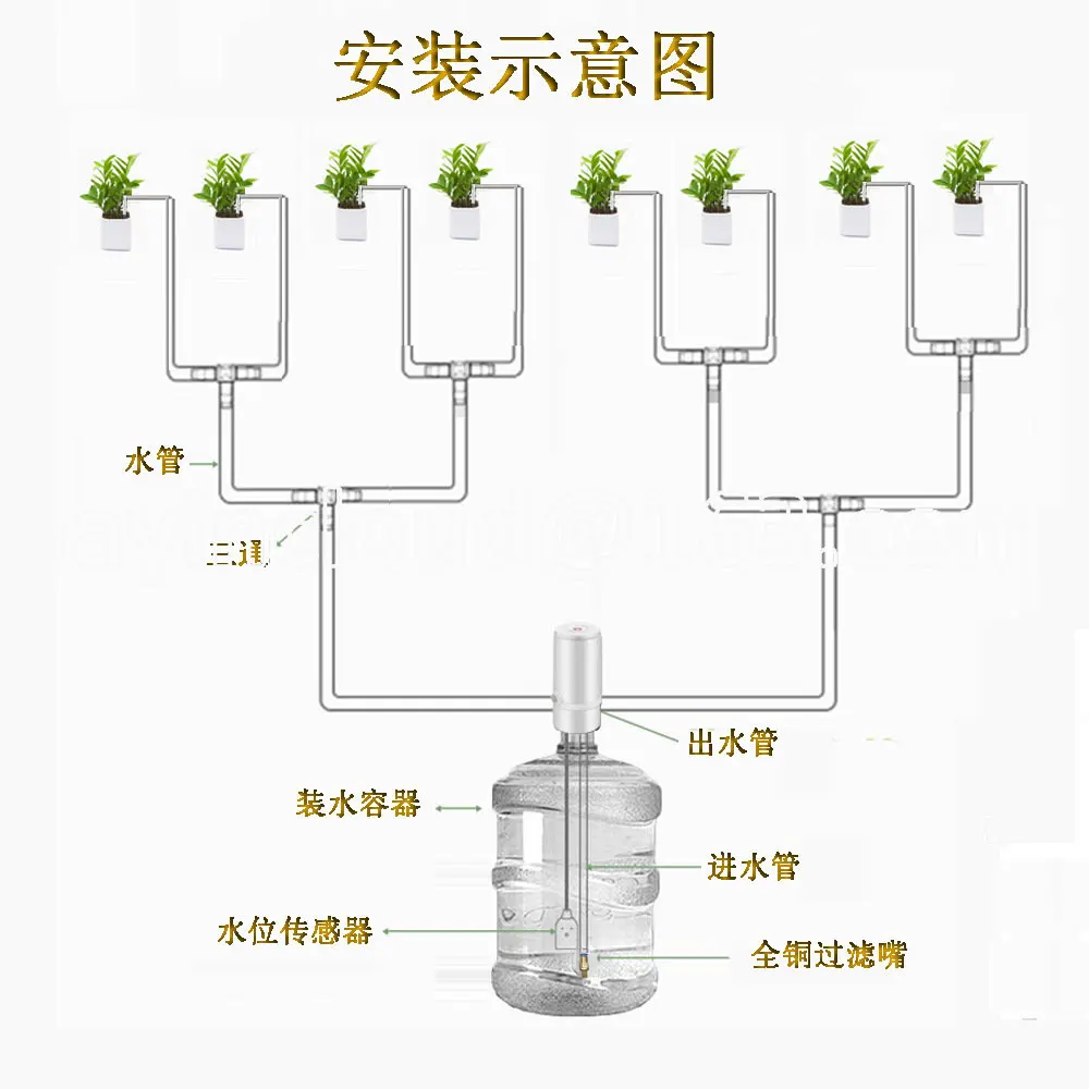 

Wifi Remote Control Watering Device Automatic Watering Device Gardening Garden Bonsai Watering Tool Drip Irrigation Watering