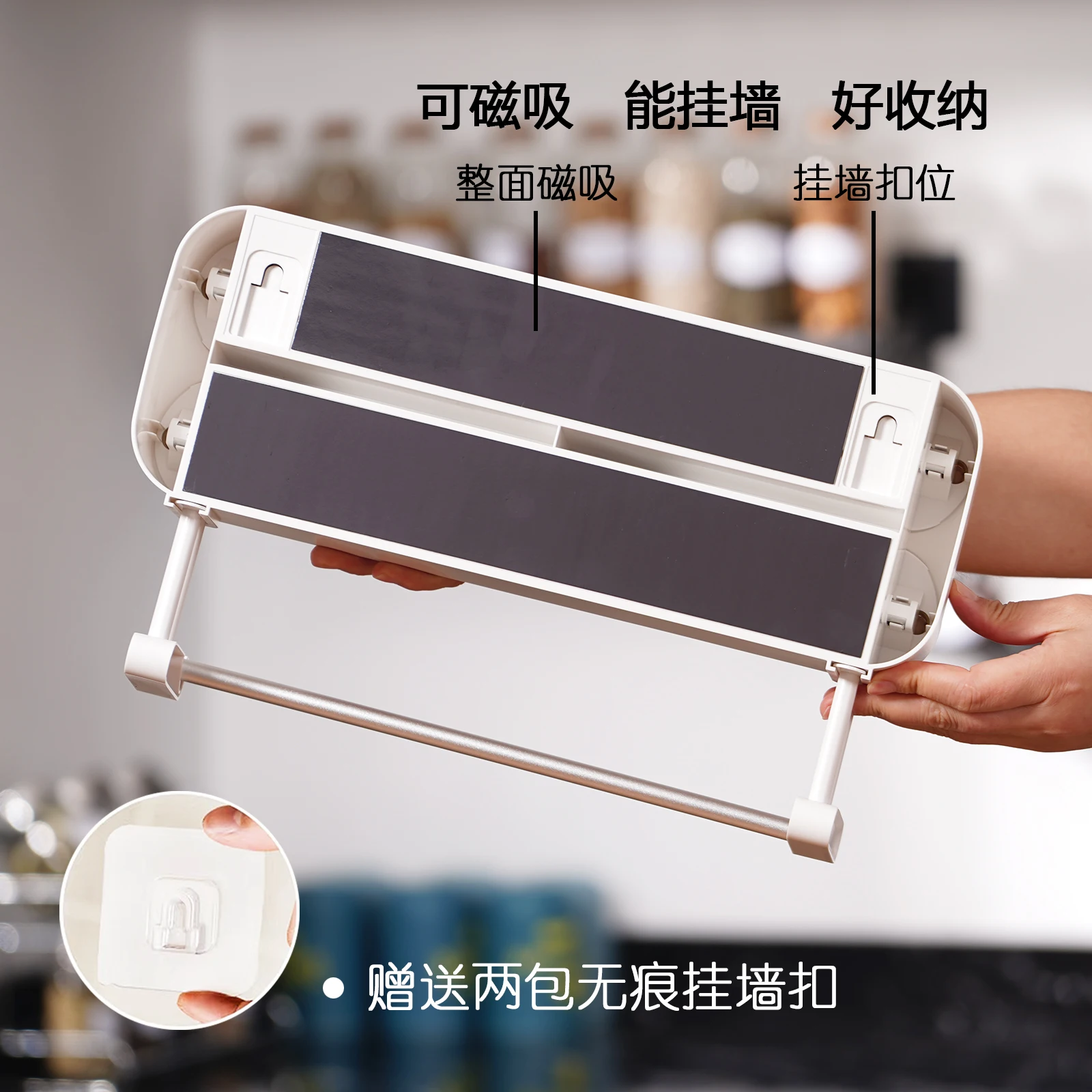 Plastic Wrap Cutter Foil Food Cling Film Dispenser 57MM Film Diameter plastic wrap cutter food film dispenser cling film cutter cling wrap dispenser kitchen wrap dispenser plastic wrap dispenser