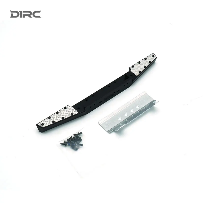 

D1RC & KXRC D110 металлический передний бампер с встроенными ножками аксессуары для 1/10 RC Гусеничный автомобиль Defender D110 детали