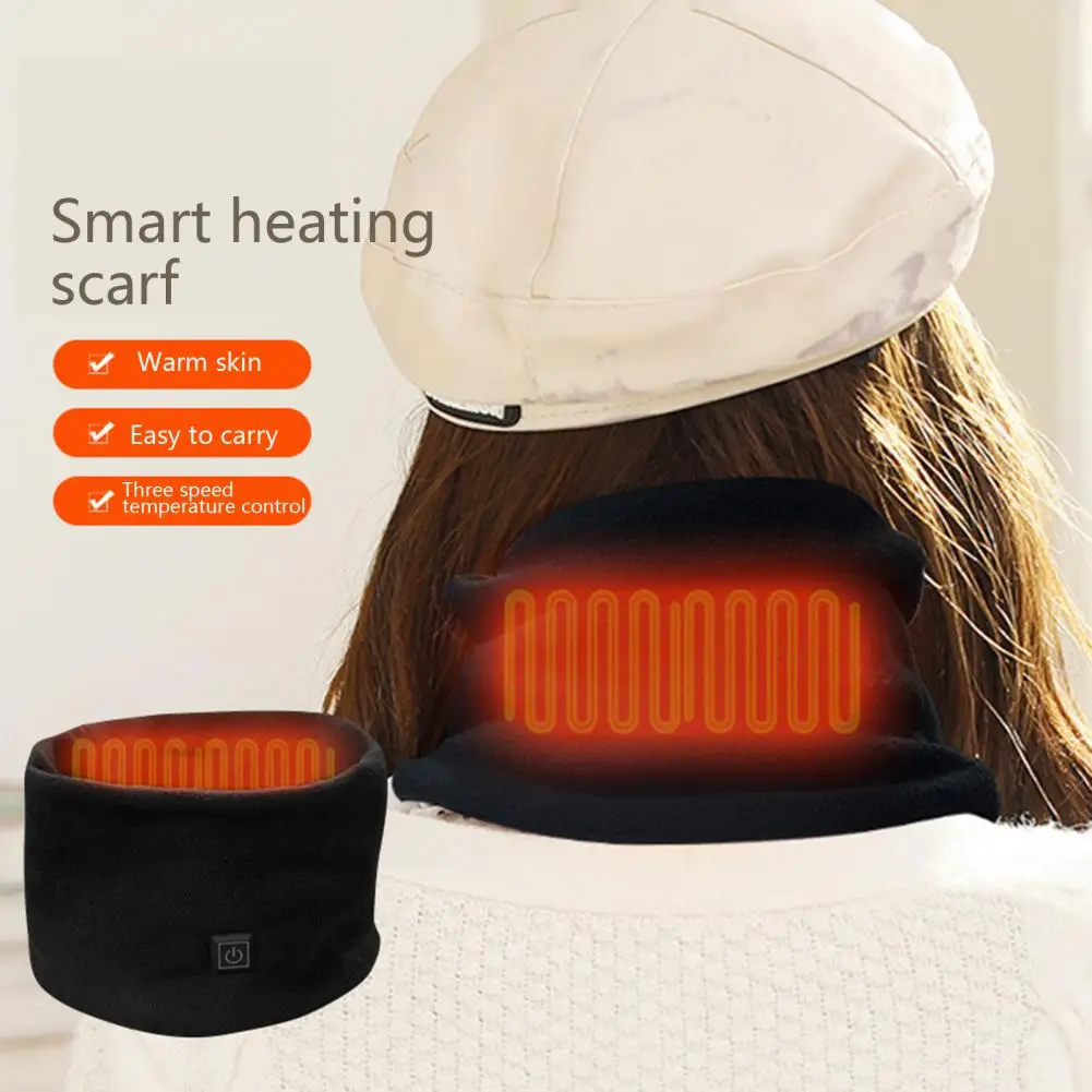 Heated Neck Brace Pain Relief Deep Far Infrared Heating Technology Neck Scarf Intelligent Constant Temperature Heating Pad