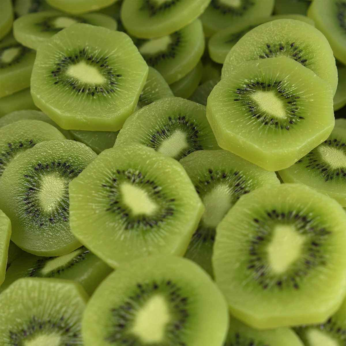 PVC Realistic Kiwi Fruit Slices Prop Display Fresh Artificial Fruits Fake Food Model Peel Skin DIY Candy Real Sample Health artificial fruits and vegetables