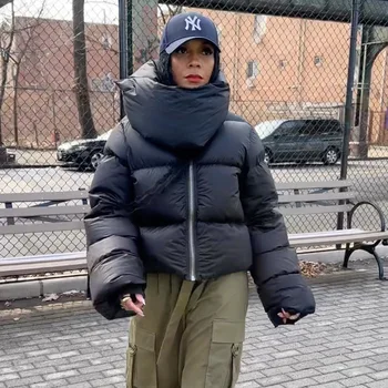 Big Collar Thick Puffer Jacket 4
