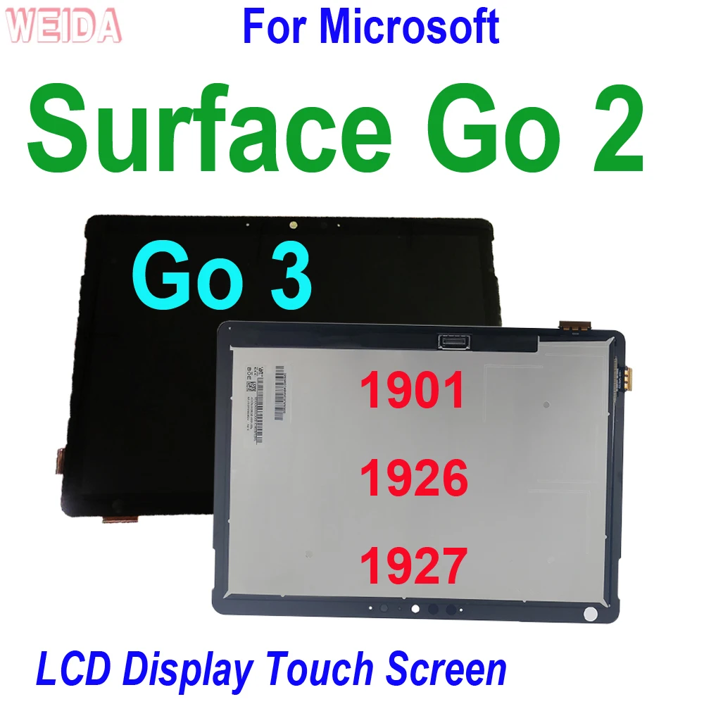 Lcd Da 10.5 "Per Microsoft Surface Go 2 1901 1926 Go 3 1927 Display Lcd Touch Screen Digitizer Assembly Per Surface Go 2 Go2 Lcd