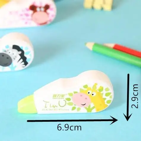 Ellen Brook 1 PCS Cute Kawaii Cartoom Animals Correction Tape Stationery Office School Supplies 8 m