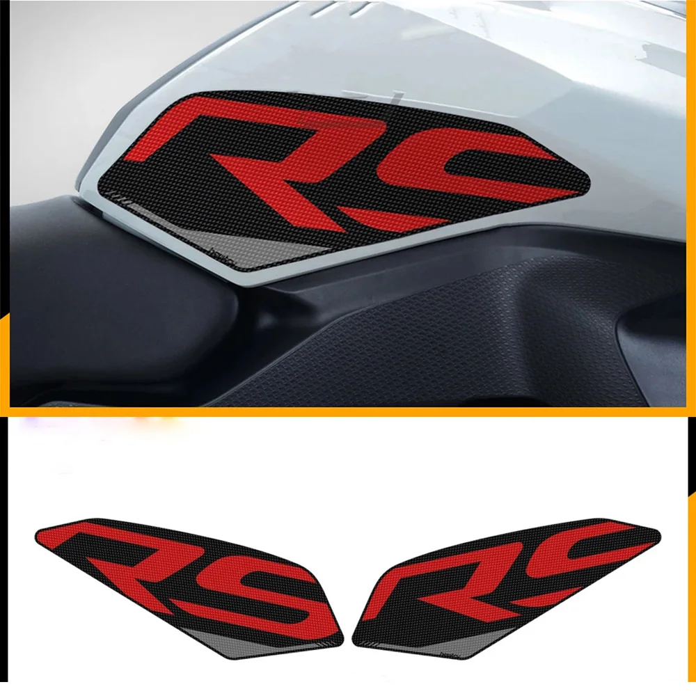 Motorcycle Accessorie Side Tank Pad Protection Knee Grip Traction for BMW Motorrad R1200 RS 2014-2018 for bmw motorrad r1200 gs 2013 2017 motorcycle accessorie side tank pad protection knee grip traction