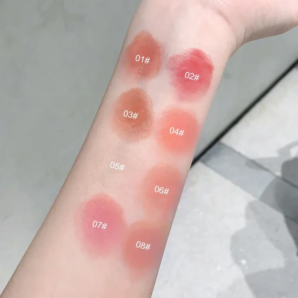 Blusher GLAZED MULTI-PURPOSE STICK Long-lasting SATIN Blush for Eyes and Cheeks Original Real Makeup Cosmetics 4