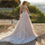 RODDRSYA Elegant Lace A-line Wedding Dress Long Sleeves Bride Gowns Custom Made Applique O-Neck Button Tulle robe de mariée #5