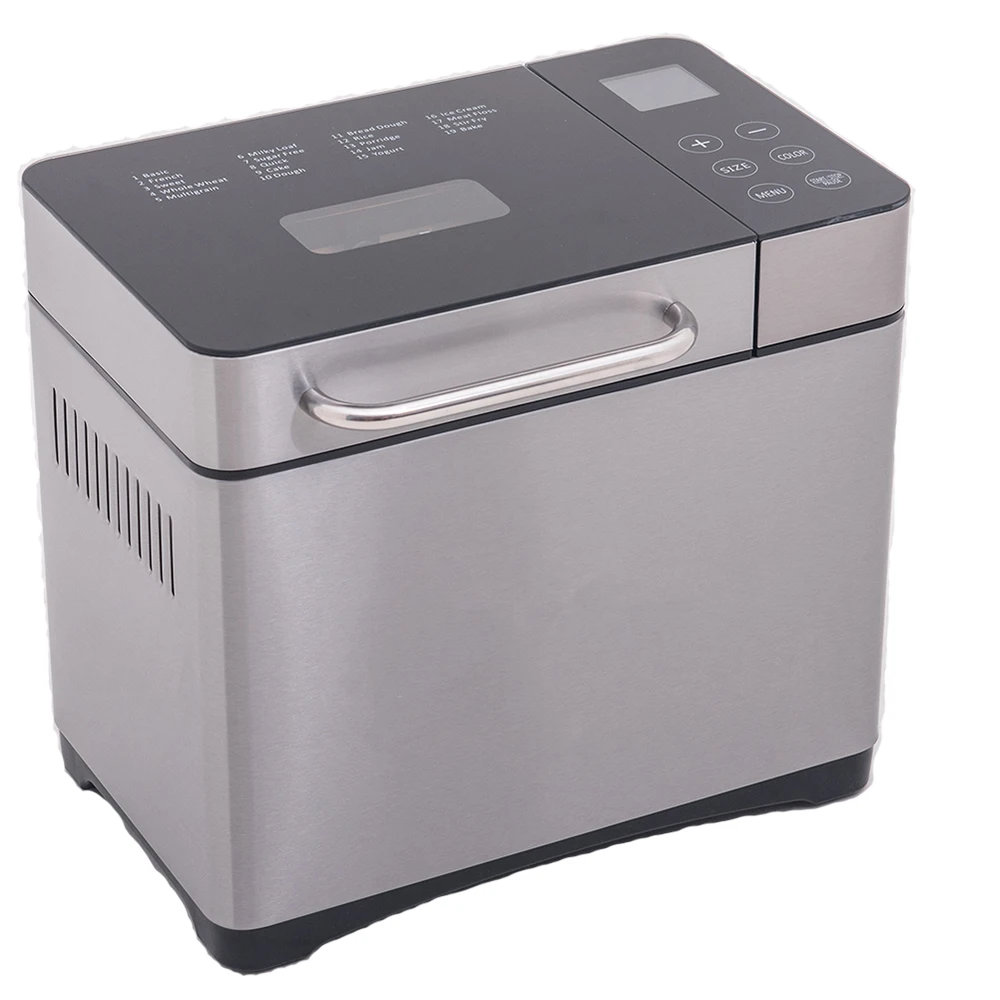 2LB 710W Digital Automatic Bread Maker, Portable Large Capacity Bread Maker Machine, Household Electric Baking Machine.