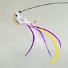 Handfree Bird/Feather Cat Wand with Bell Powerful Suction Cup Interactive Toys for Cats Kitten Hunting Exercise Pet Products 4