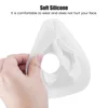 1pcs Mask for Airfit F20 Silicone Replacement Cushions CPAP Mask, Face Mask Compatible with Airfit F20 Face Cover Mouth Nose 3
