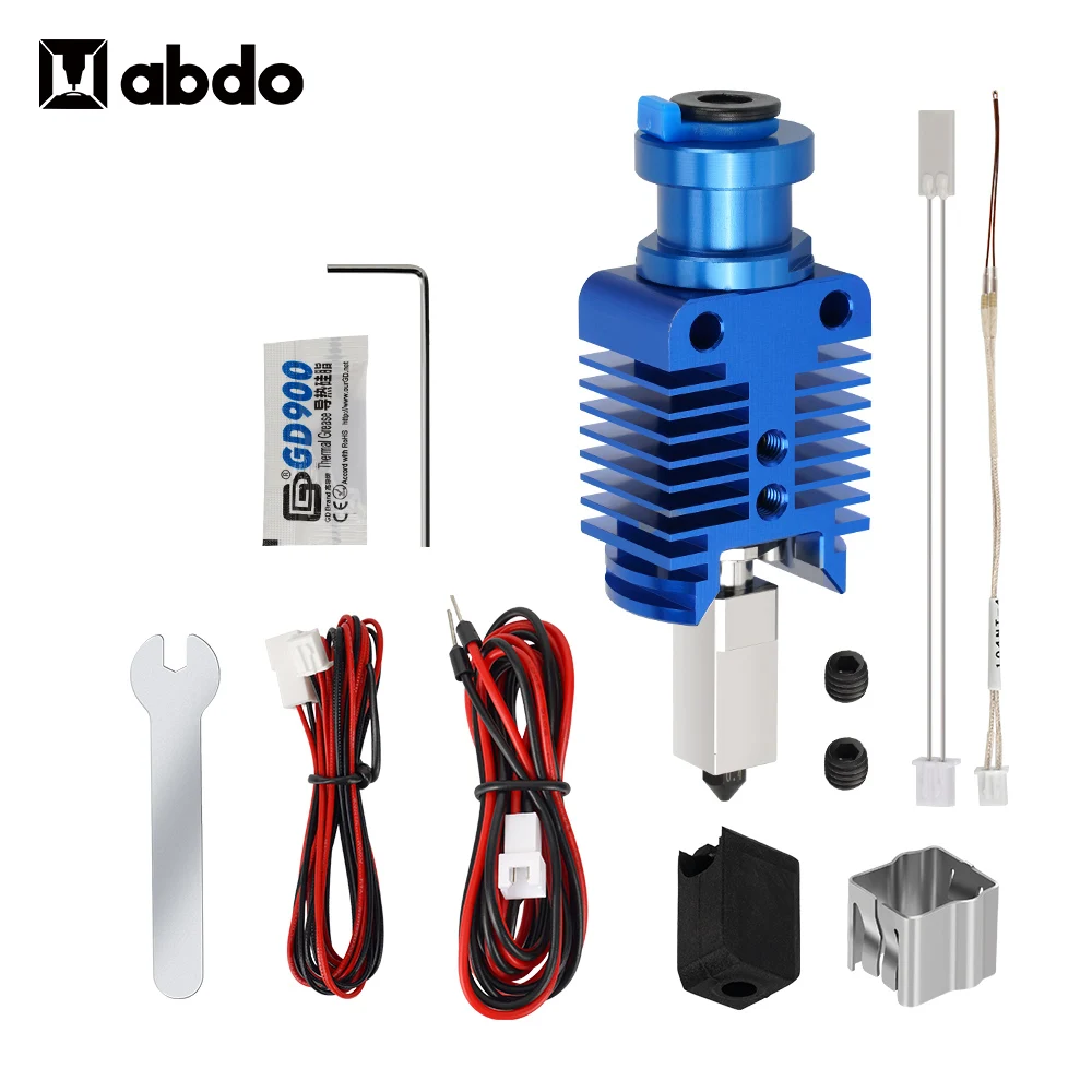 Hotend-Kit für Ender 3/CR10/VORON 2.4 Hi-End Extruder Upgrade 300 ° C Hochgeschwindigkeits-Druckkopf für Ender 3 V2 CR10S 3D-Druckerteile
