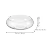 Daffodil Pot Desktop Aquarium Plants Lotus Planters for Glass Round Bonsai Succulent Fish Tank Filter 2