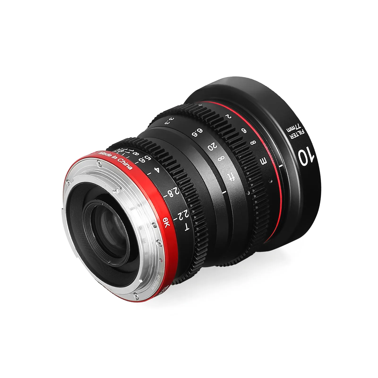 Meike 10mm T2.2 Large Aperture Manual Focus Low Distortion APS-C S35 Format Mini